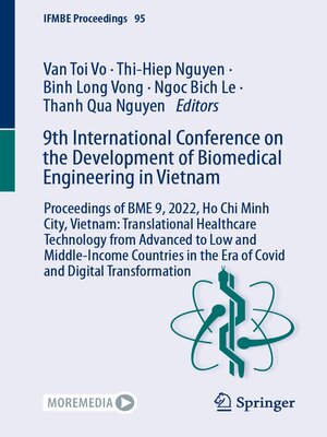 cover image of 9th International Conference on the Development of Biomedical Engineering in Vietnam